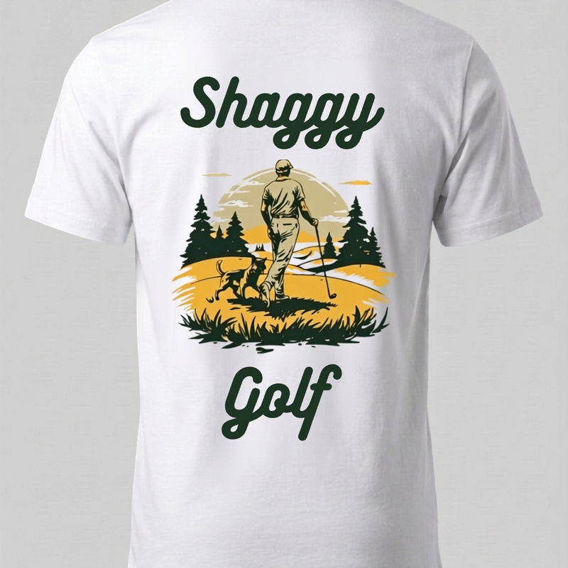 Shaggy Script T-Shirt - view